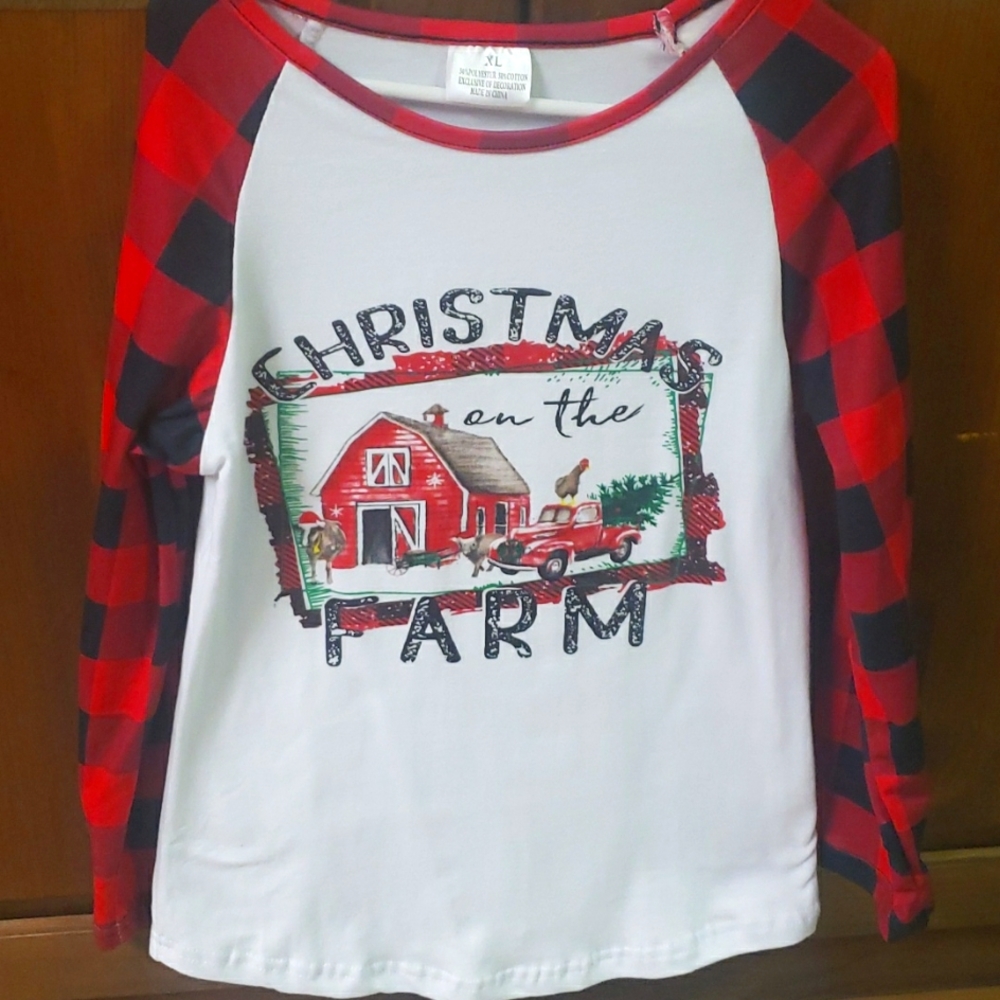 Toddler Christmas Raglan